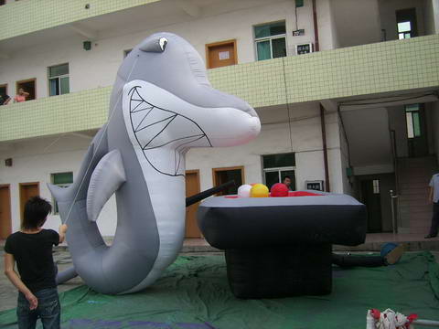PRO-1117 Inflatable shark