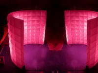Inflatable lighting Wall-202 Curved_Wall