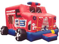 BOU-901 Fire Truck Bouncer