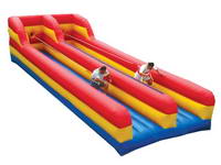 Most Popular Double Lane Inflatable Bungee Run for School Competition