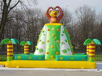 Good Quality New Arrival Monkey Inflatable Rock Climbing Wall for Sale