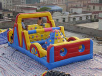 New Arrival Inflatable Rock Climbing Obstacle Course for Sale
