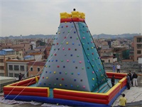Custom Made Inflatable Rock Climbing City Wall for Sale