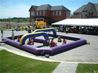 Mini Bikes Inflatable Race Track
