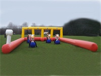 Great Fun Strong Style Inflatable Pony Hop Race Track