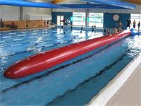 Custom Inflatable Soccer Water Parks Project Aqua Run Challenge
