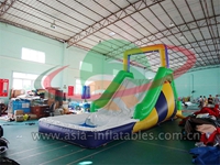 Inflatable Palm Tree Water Slide