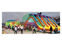 The Extreme Insane Inflatable 5k Run, Giant Inflatable Obstacle Course