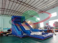 Inflatable Single Wet Water Slide