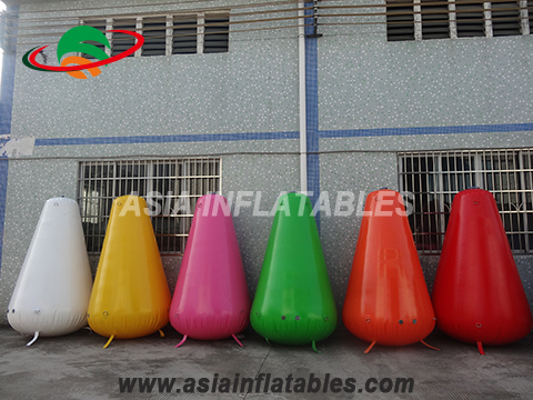 Customized PVC tarpaulin inflatable water marker buoy