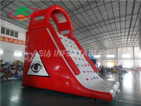 Giant Inflatable Jumping Tower Challenge For Water Park