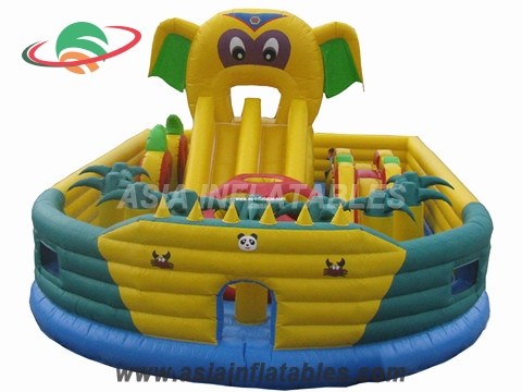Inflatable Elephant Fun land For Amusement Park