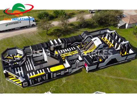 Inflatable Indoor Entertainment Semi Elliptic Theme Park