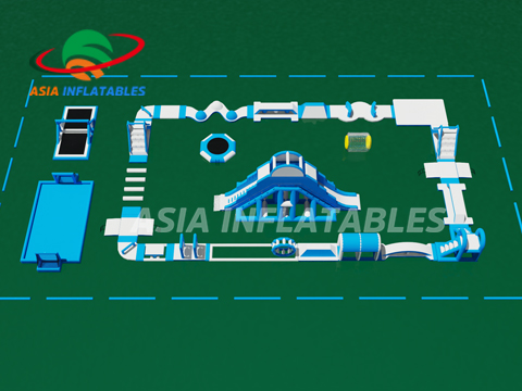 Hot Sale Inflatable Water Aqua Park For Resort